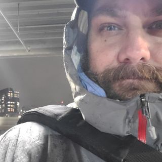 Conference travel mode — ready for another tech adventure