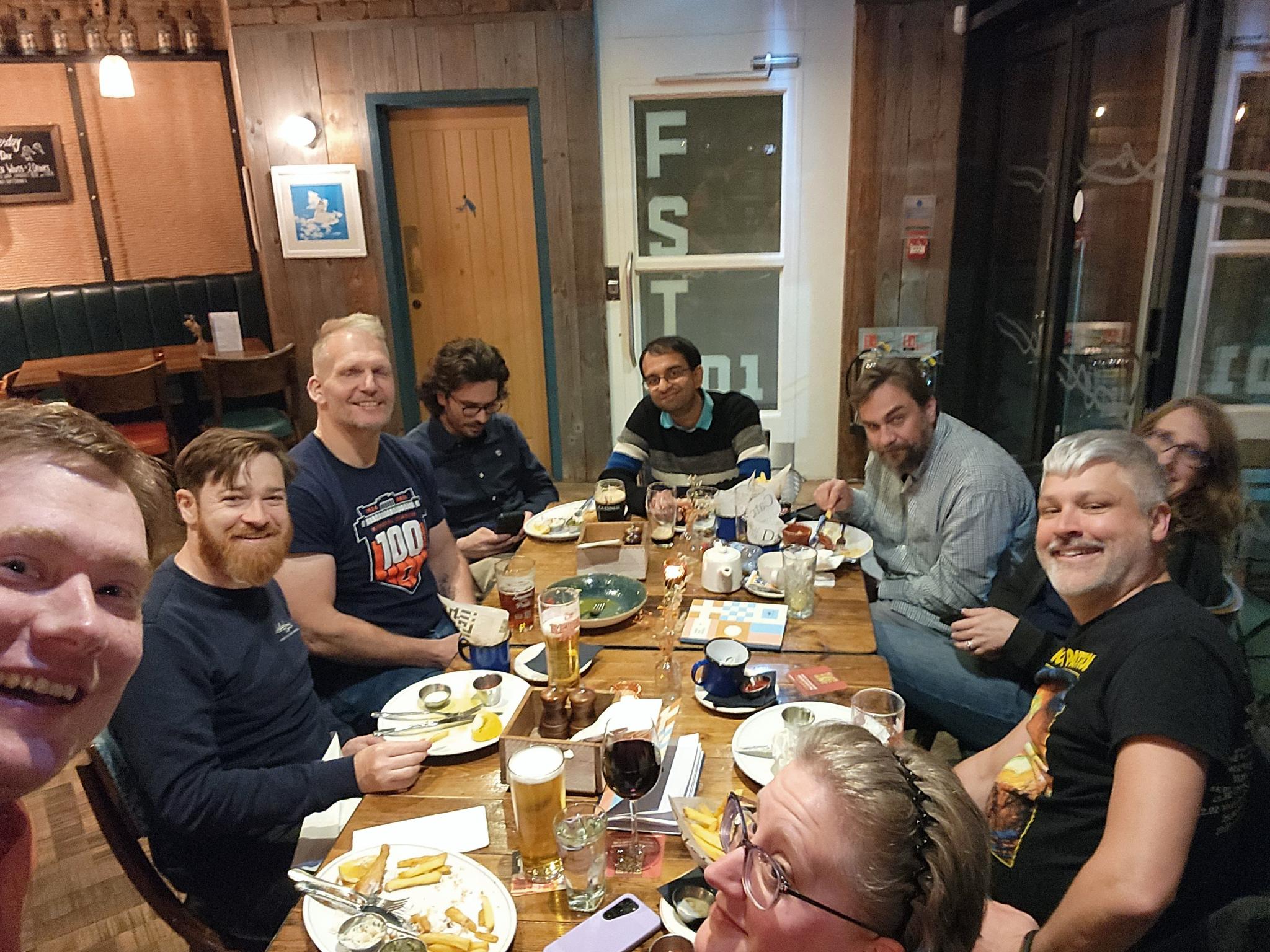 London Puzzle Club meetup during KubeCon EU 2025